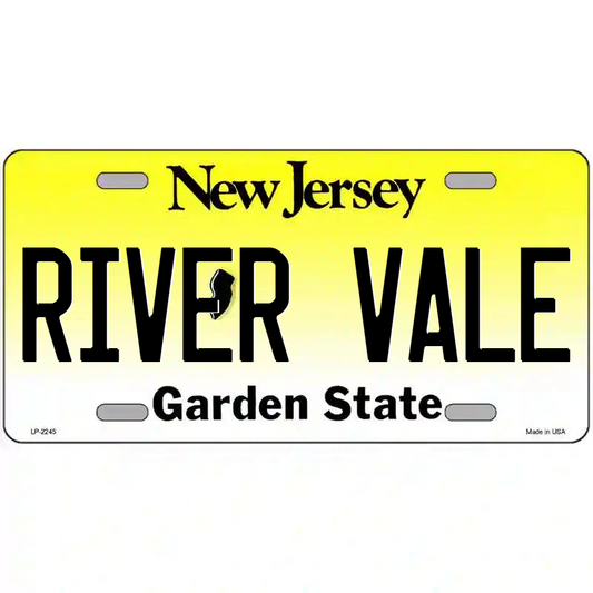 River Vale New Jersey Metal Sign