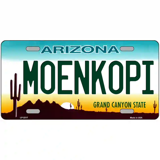 Moenkopi Arizona Metal Sign