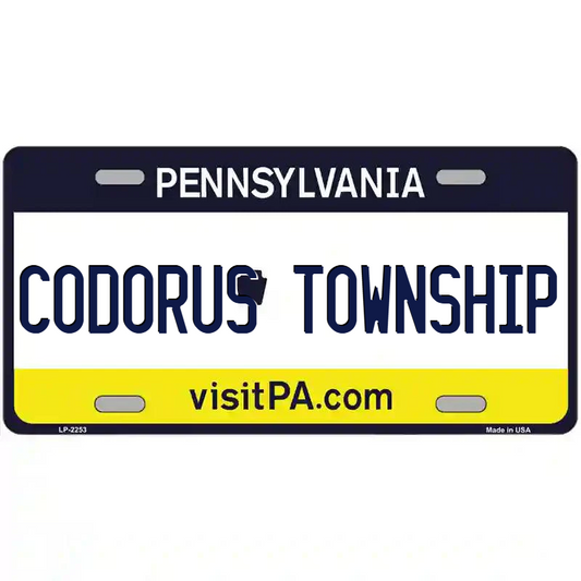 Codorus Township Pennsylvania Metal Sign