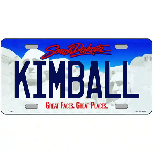 Kimball South Dakota Metal Sign