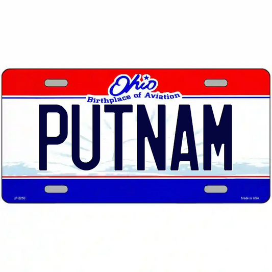 Putnam Ohio Metal Sign