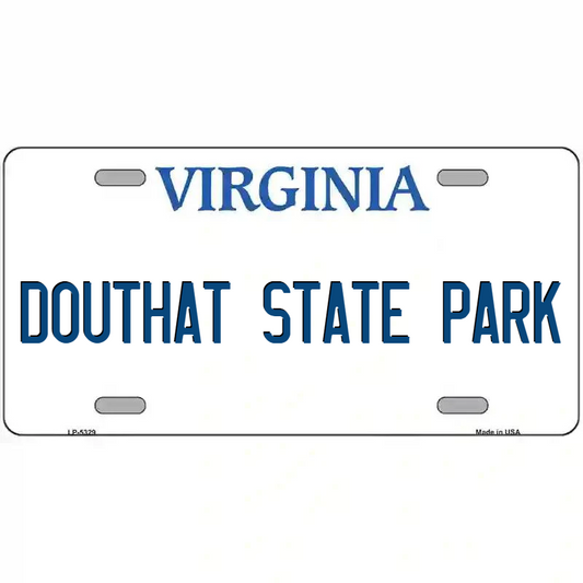 Douthat State Park Virginia Metal Sign