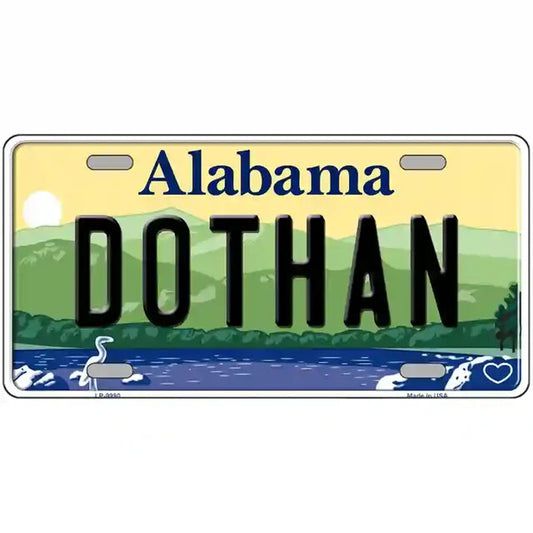 Dothan Alabama Metal Sign