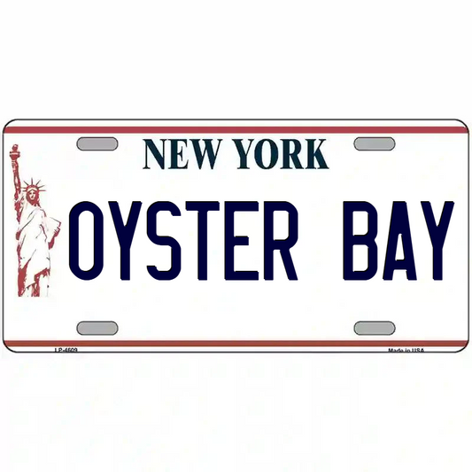Oyster Bay New York Statue of Liberty Metal Sign