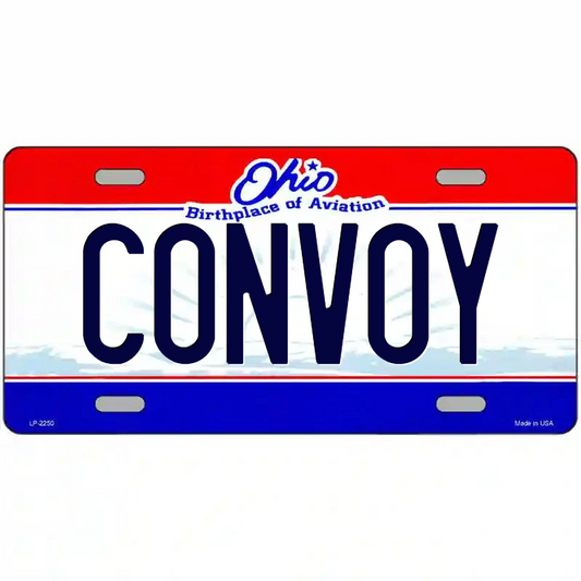Convoy Ohio Metal Sign