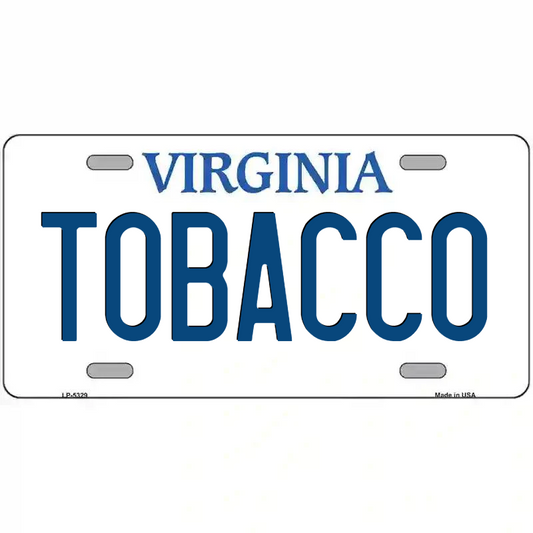 Tobacco Virginia Metal Sign