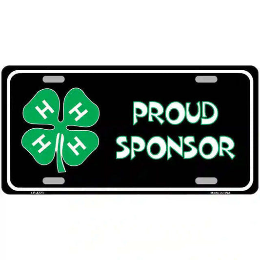 4-H Proud Sponsor Metal Sign