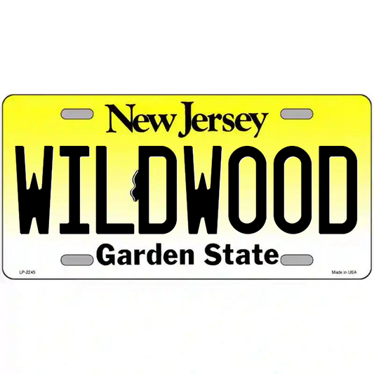 Wildwood New Jersey Metal Sign