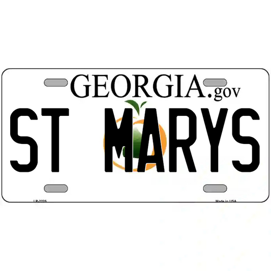 St Marys Georgia Metal Sign