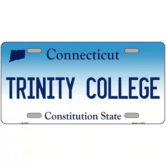 Trinity College Connecticut Metal Sign