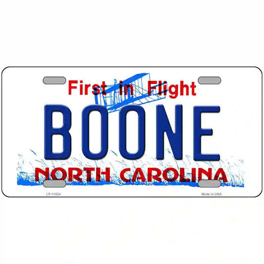 Boone North Carolina Metal Sign