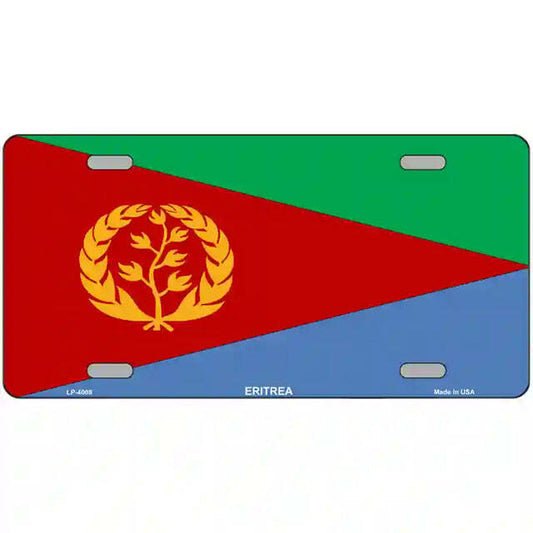 Eritrea Flag Metal Sign