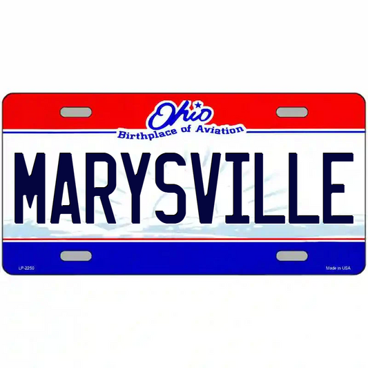 Marysville Ohio Metal Sign
