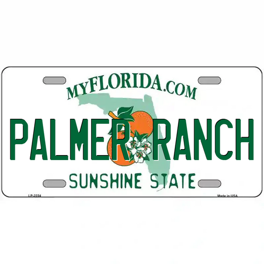 Palmer Ranch Florida Metal Sign