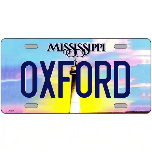 Oxford Mississippi Metal Sign