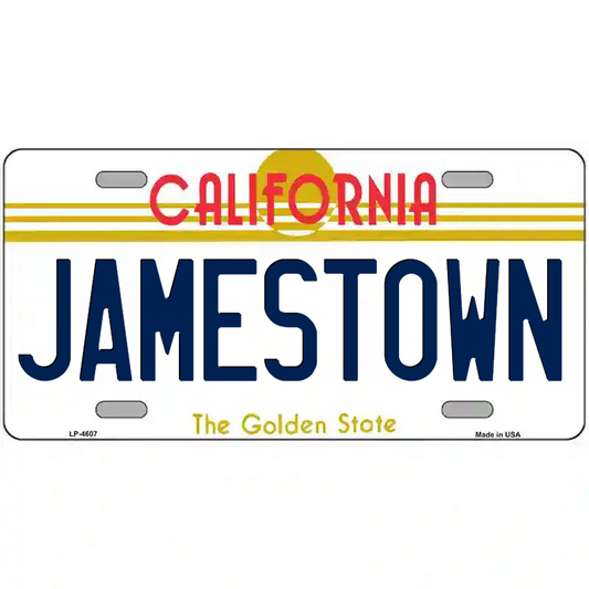 Jamestown California Metal Sign
