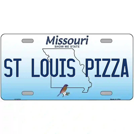 St Louis Pizza Missouri Metal Sign