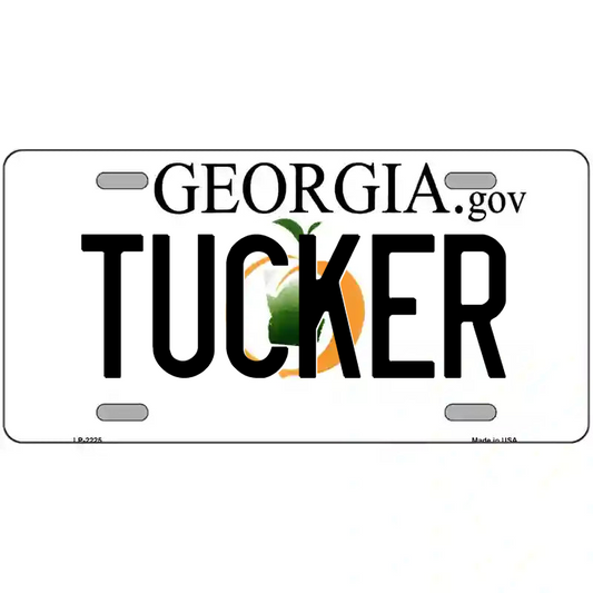 Tucker Georgia Metal Sign