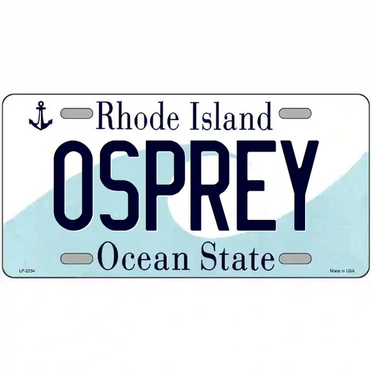 Osprey Rhode Island Metal Sign