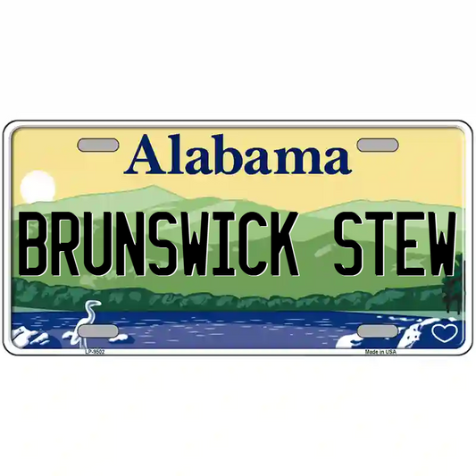Brunswick Stew Alabama Metal Sign