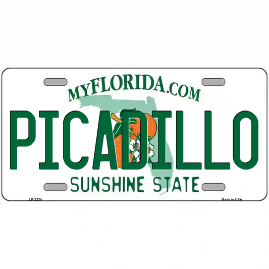 Picadillo Florida Metal Sign