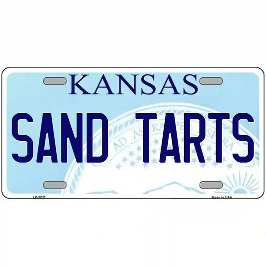 Sand Tarts Kansas Metal Sign