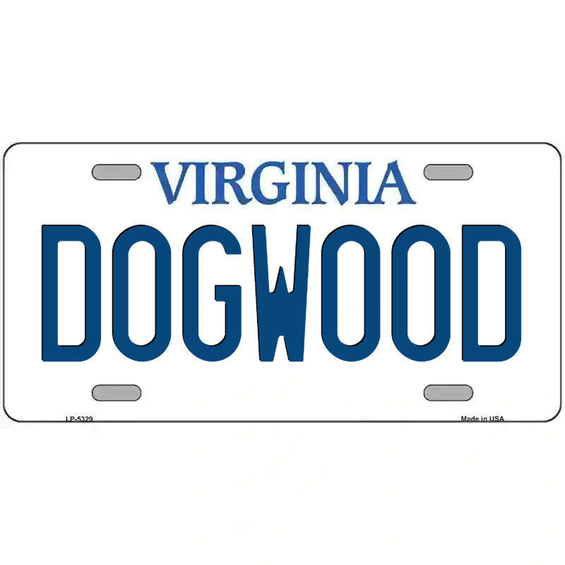 Dogwood Virginia Metal Sign