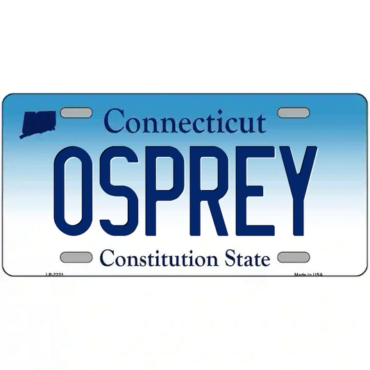 Osprey Connecticut Metal Sign