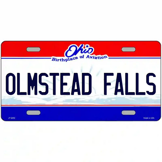 Olmstead Falls Ohio Metal Sign