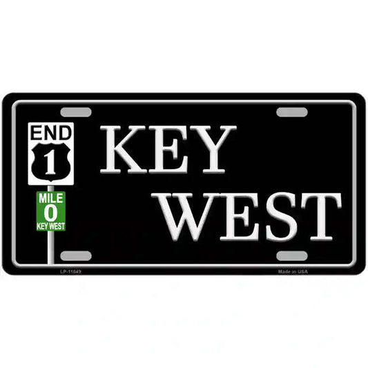 Key West Highway Metal Sign