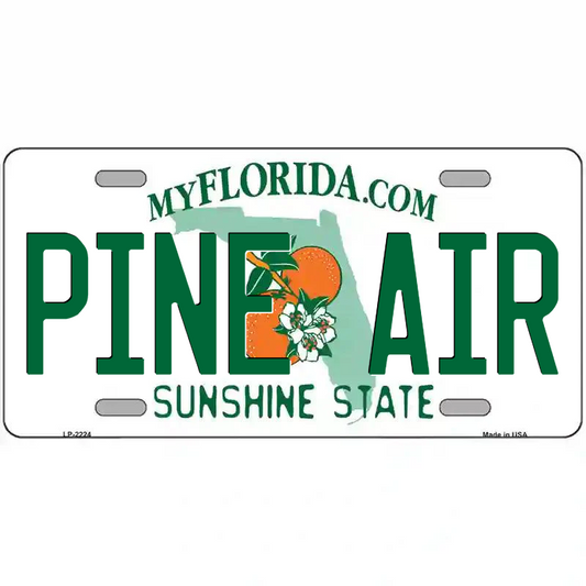 Pine Air Florida Metal Sign