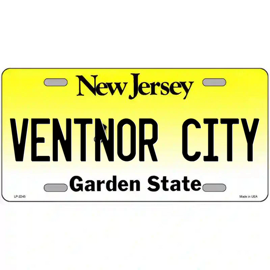 Ventnor City New Jersey Metal Sign