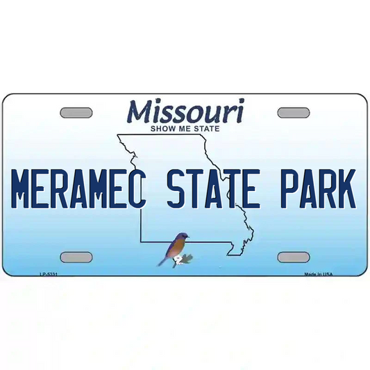 Meramec State Park Missouri Metal Sign