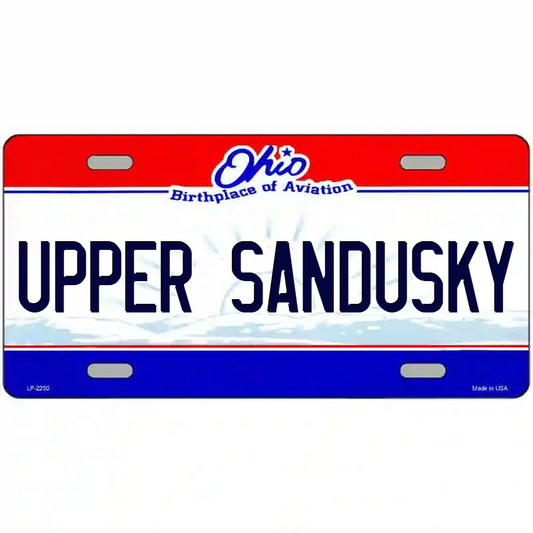 Upper Sandusky Ohio Metal Sign