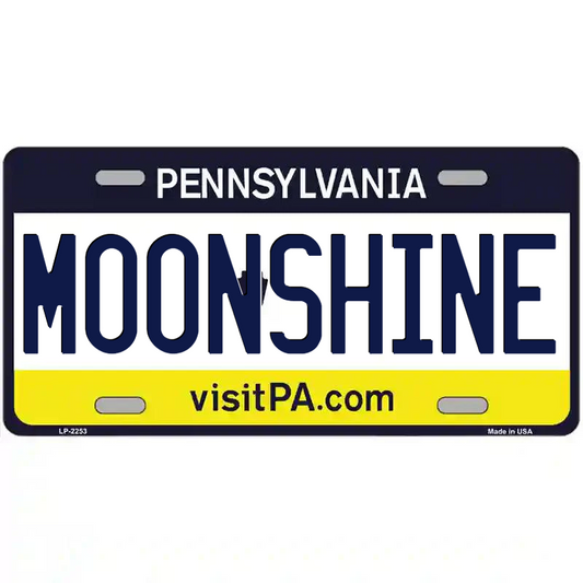 Moonshine Pennsyvania Metal Sign