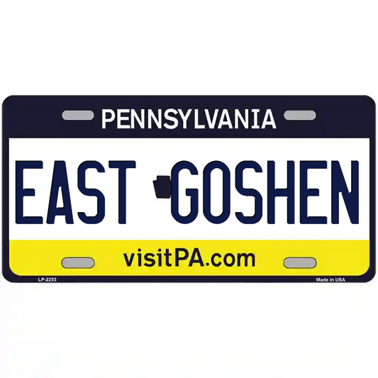 East Goshen Pennsylvania Metal Sign