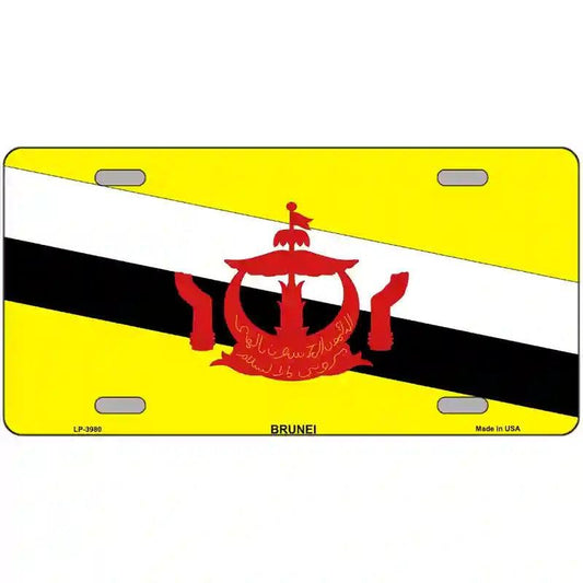 Brunei Flag Metal sign