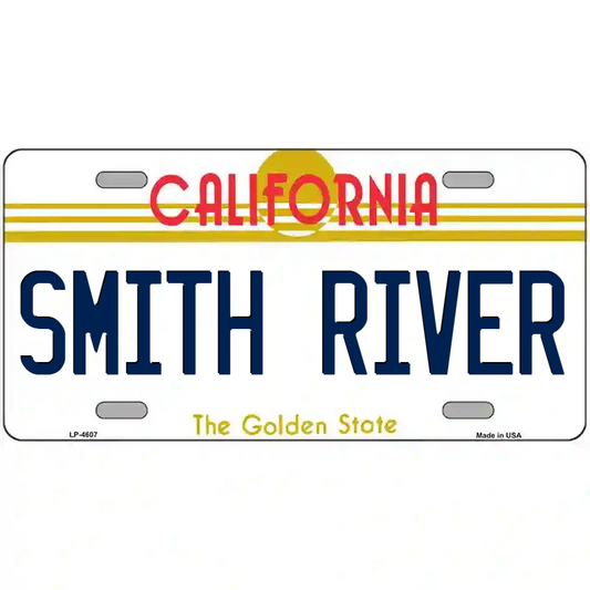 Smith River California Metal Sign
