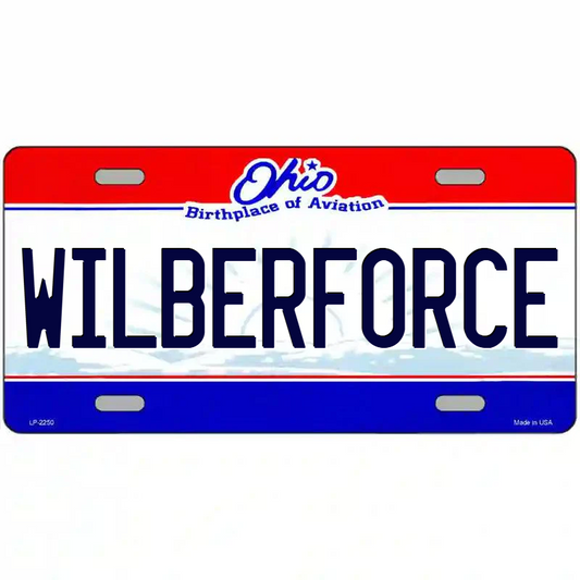 Wilberforce Ohio Metal Sign
