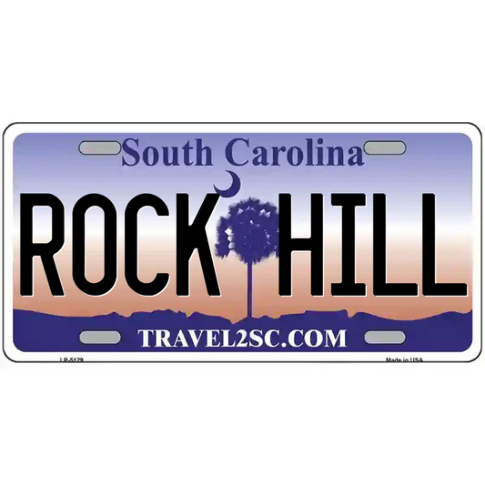 Rock Hill South Carolina Metal Sign