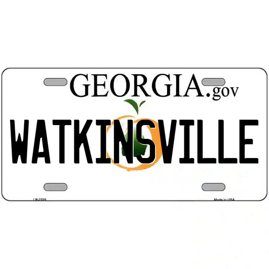 Watkinsville Georgia Metal Sign