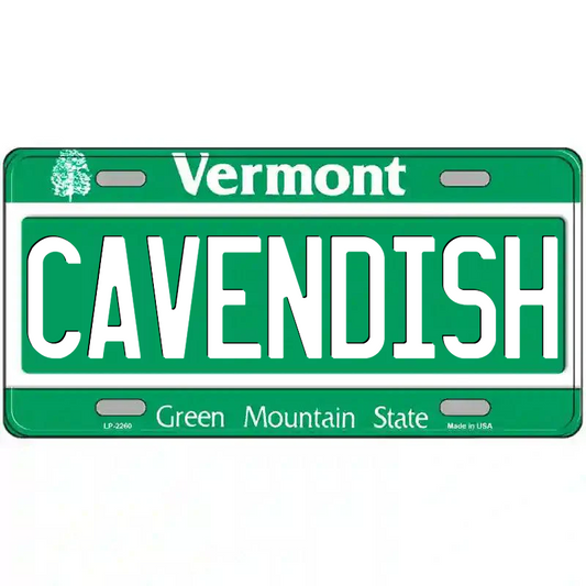 Cavendish Vermont Metal Sign