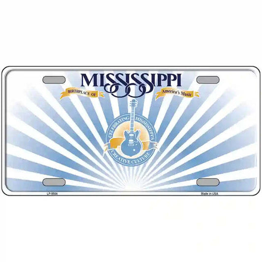 Mississippi Creative Culture Metal Sign