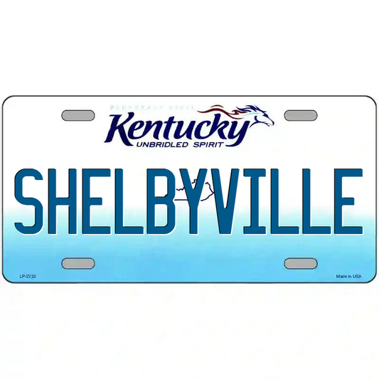 Shelbyville Kentucky Metal Sign
