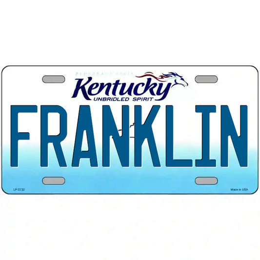 Franklin Kentucky Metal Sign
