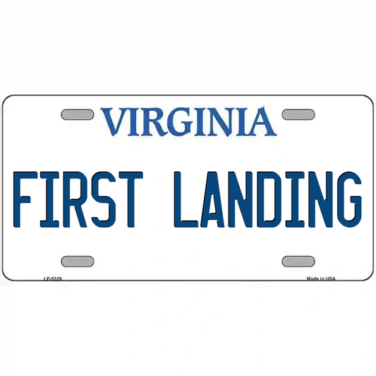 First Landing Virginia Metal Sign