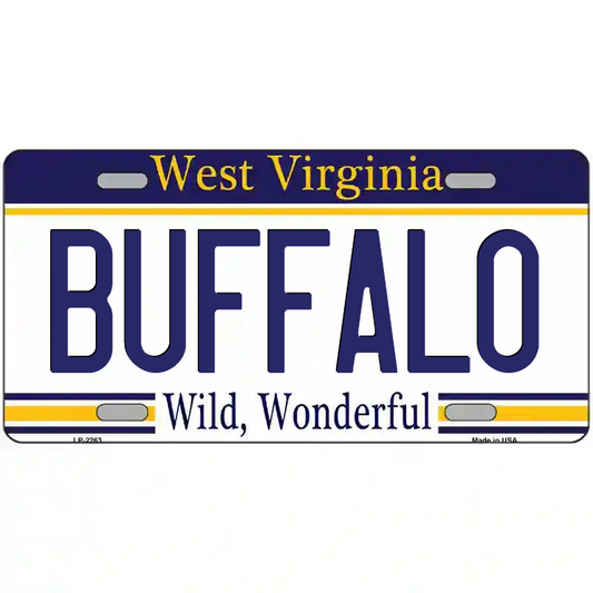 Buffalo West Virginia Metal Sign