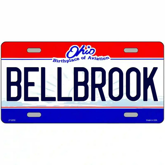 Bellbrook Ohio Metal Sign