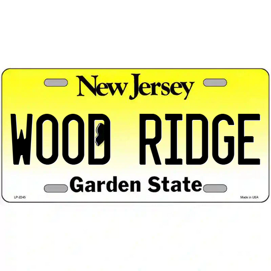 Wood-Ridge New Jersey Metal Sign