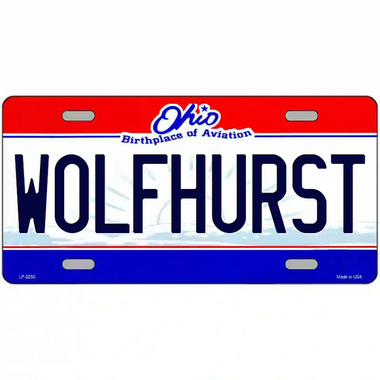 Wolfhurst Ohio Metal Sign